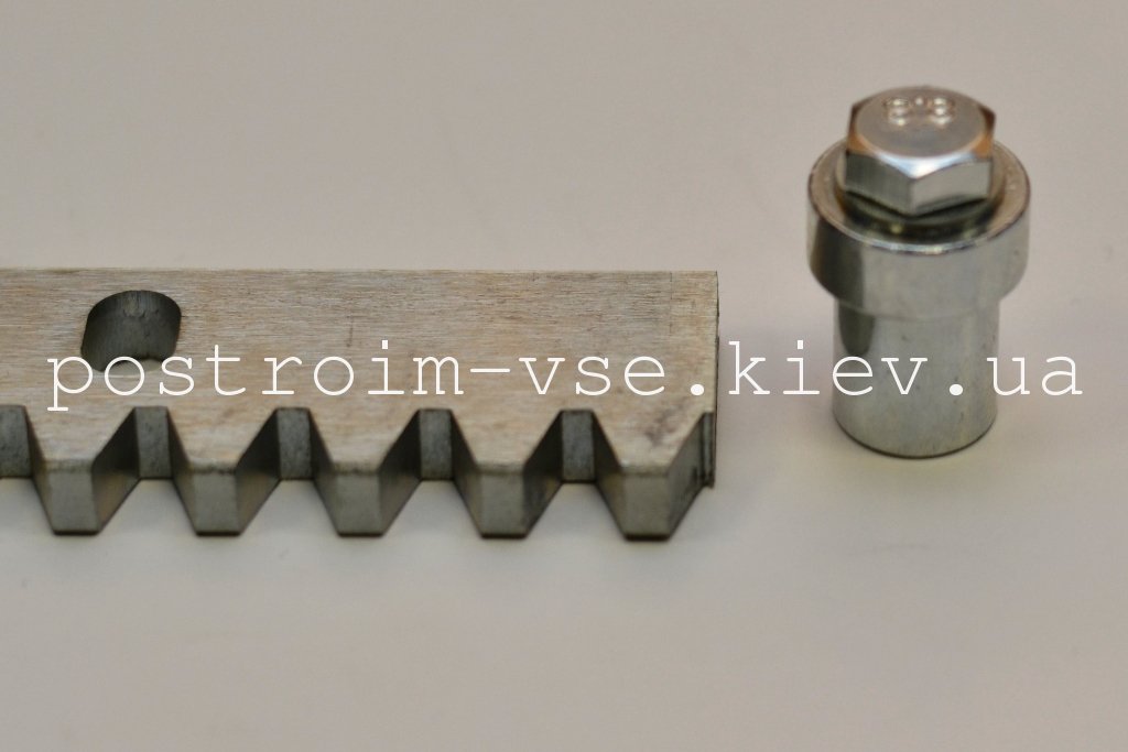 Как монтируется зубчатая рейка